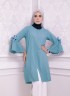 LALLUNA TUNIC - Cerulean