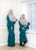 EMBUN DRESS - Teal Blue