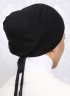 PLAIN SNOW CAP - Black