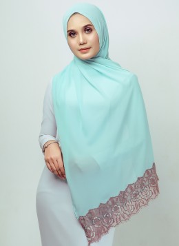 LACE DAHLIA - Mint Green