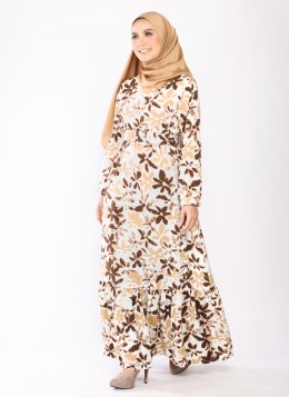 MAREA DRESS - Brown