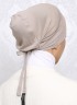 CRISS CROSS SNOW CAP - Beige