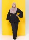 KIMONO SUIT - Black