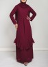 NOIR DRESS - Maroon