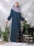 NOURA DRESS - Steel