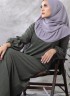 NOURA DRESS - Olive