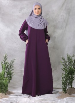 NOURA DRESS - Purple